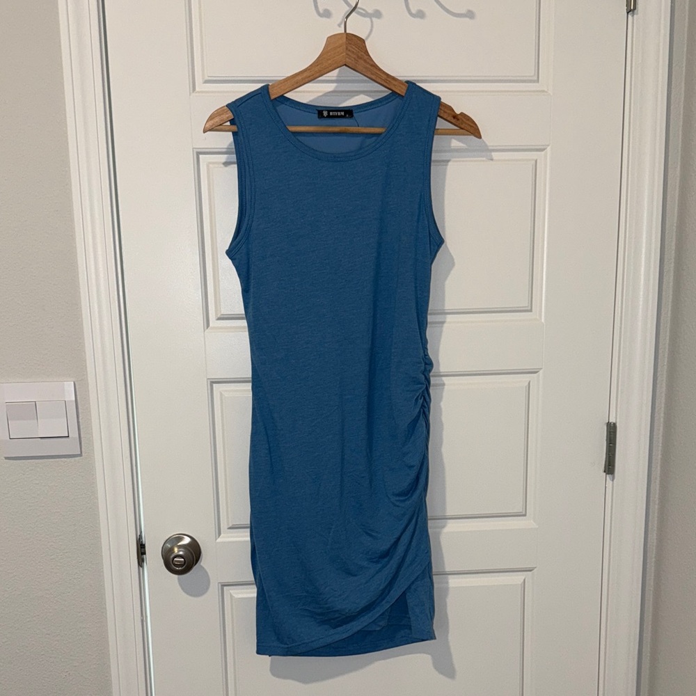 BTFBM ruched side tank dress size small